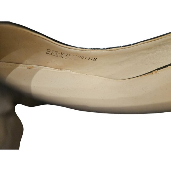 Cole Haan Prieta Pump II Women’s Black Patent Leather Pointy Toe D41803 Size 11 - Picture 5 of 6